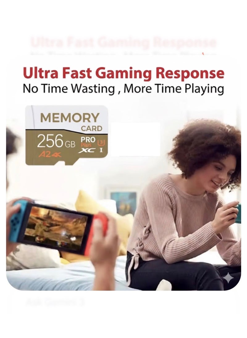 Memory Card 256GB Pro Plus – A2 Performance, 4K Support for Data Storage - Image 5